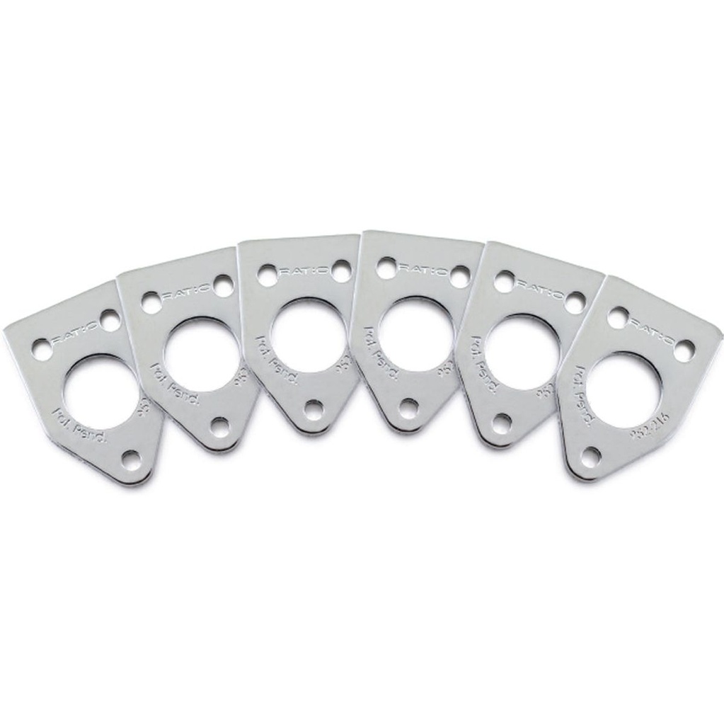 Graph Tech Ratio Plate For 90 Degree Screw Hole - Chrome