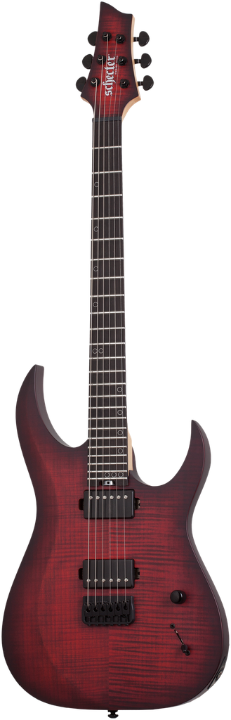 Schecter Sunset-6 Extreme Scarlet Burst