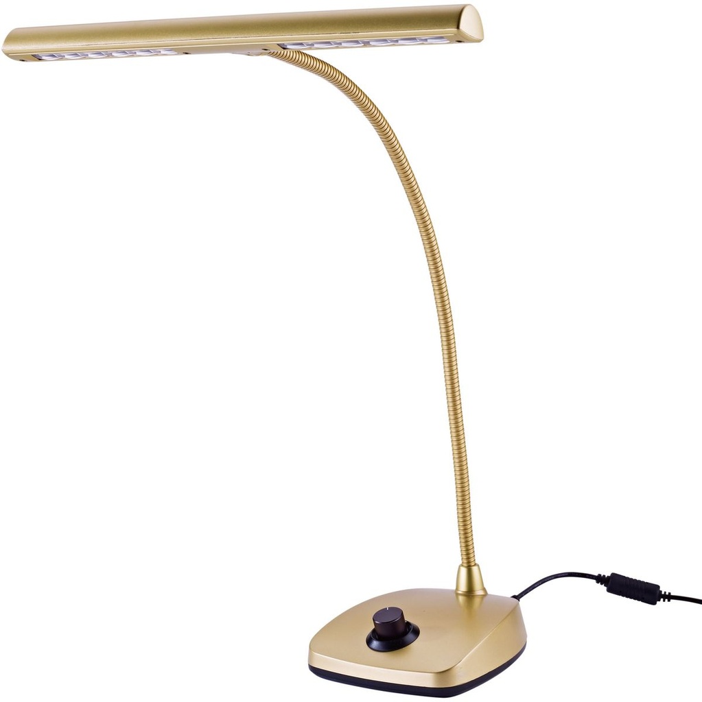 König & Meyer 12298-000-40 LED Piano Lamp Gold Coloured