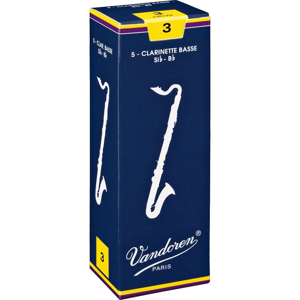 Vandoren Reeds CR125 Bass-Clarinet Traditional 5