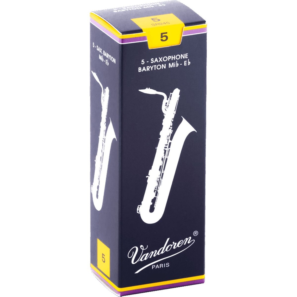 Vandoren Reeds SR245 Baritone-Sax Traditional 5