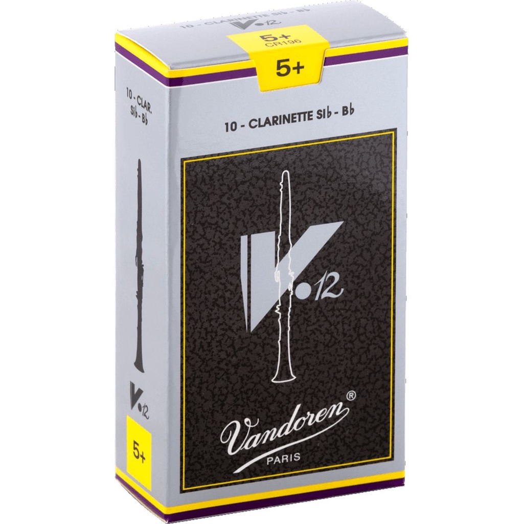 Vandoren Reeds CR196 Bb-Clarinet V12 5+