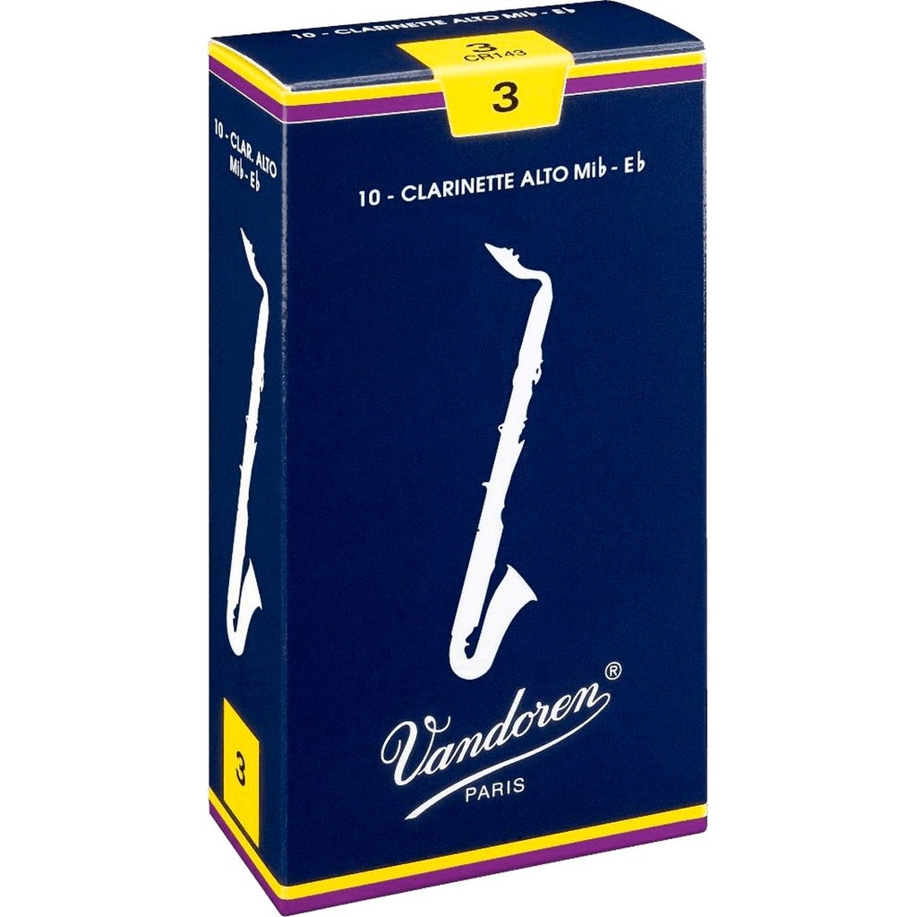 Vandoren Reeds CR143 Alt-Clarinet Traditional 3