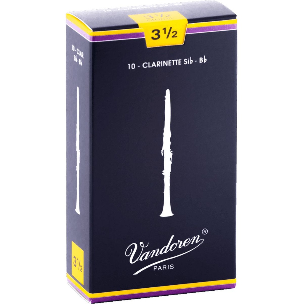 Vandoren Reeds CR1035 Bb-Clarinet Traditional 3.5