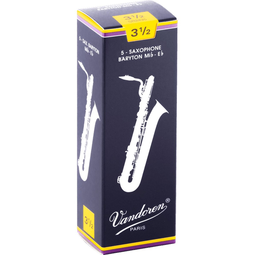 Vandoren Reeds SR2435 Baritone-Sax Traditional 3.5