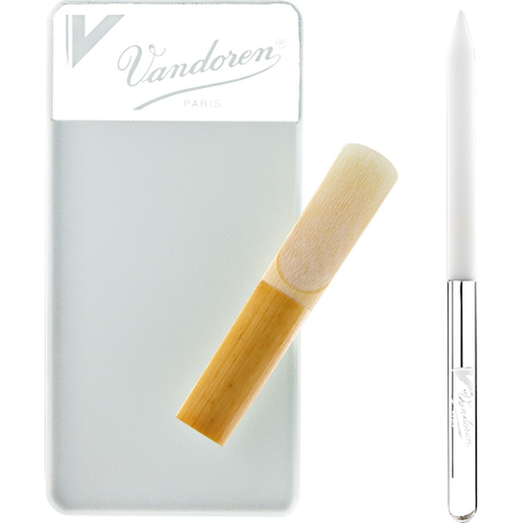 Vandoren Reed Resurf. RR200 Glass Resurfacer + Reed Stick
