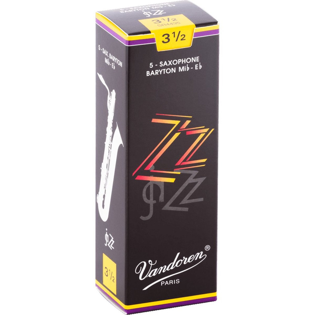 Vandoren Reeds SR4435 Baritone-Sax ZZ 3.5