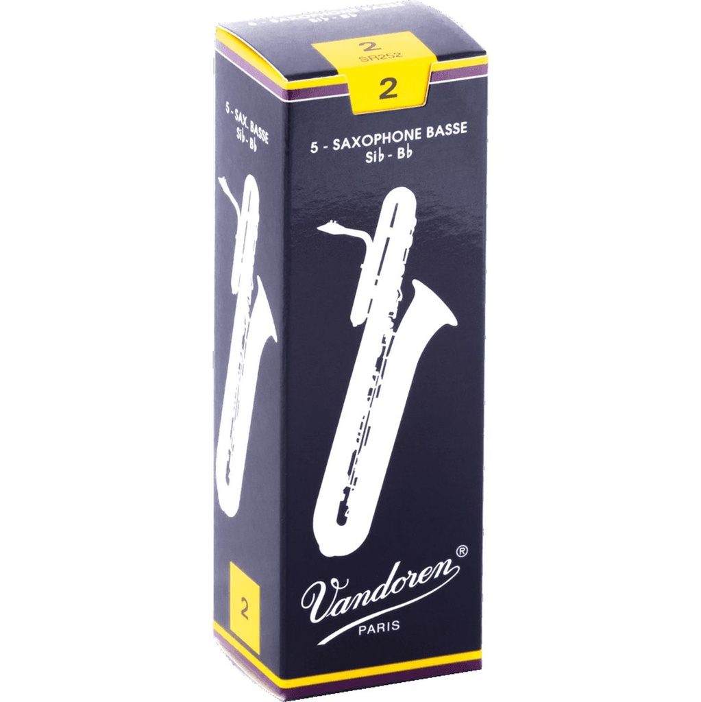 Vandoren Reeds SR252 Bass-Sax Traditional 2
