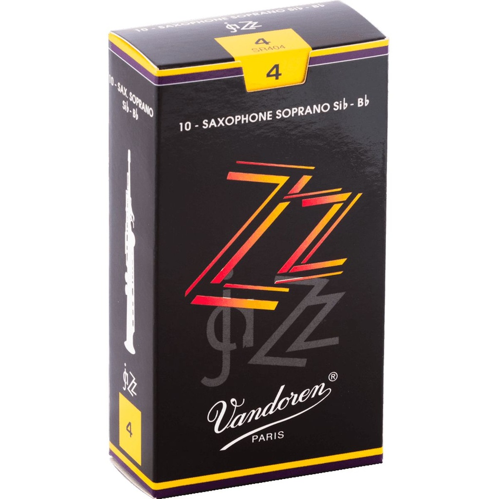 Vandoren Reeds SR404 Soprano-Sax ZZ 4