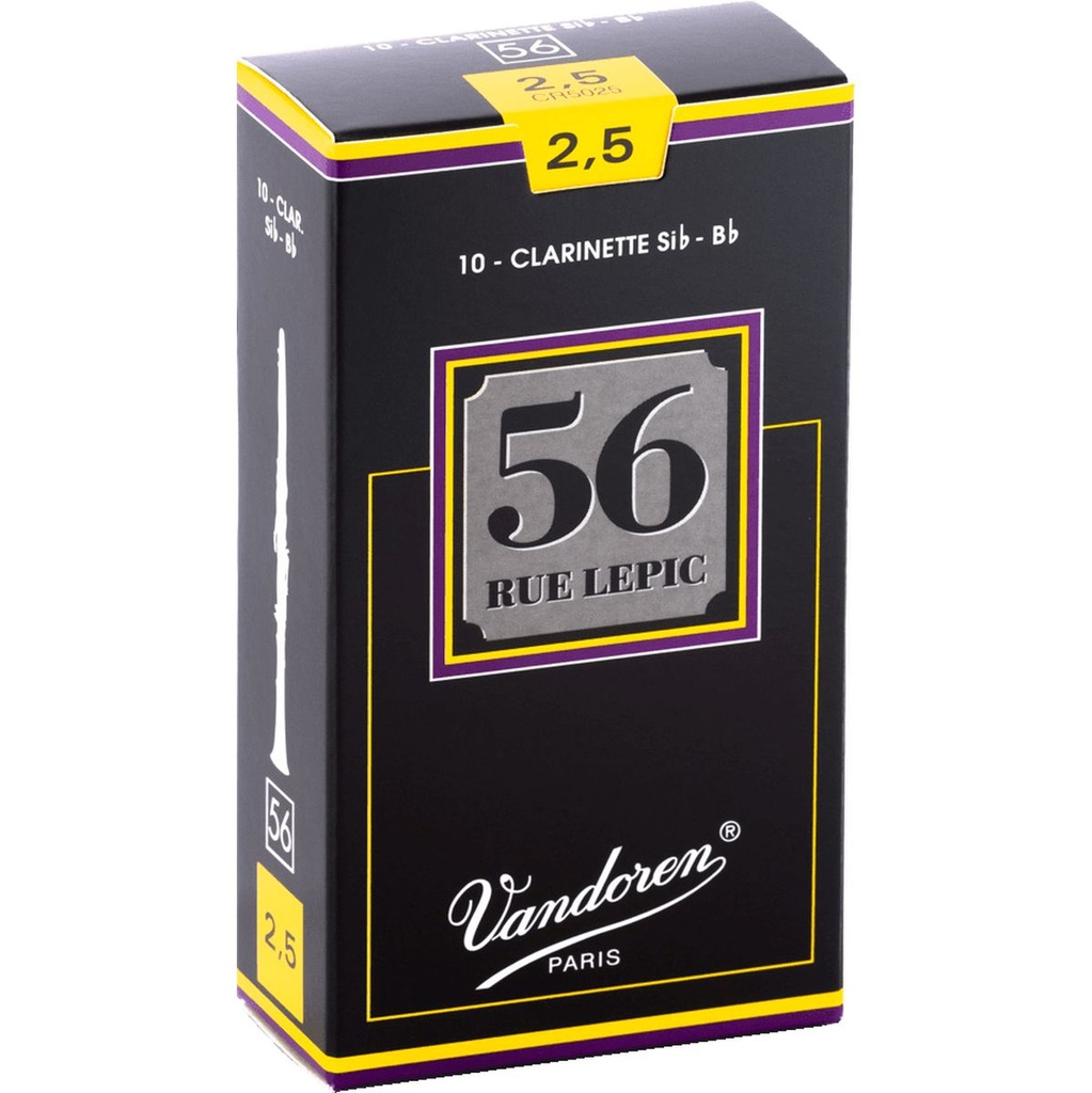 Vandoren Reeds CR5025 Bb-Clarinet Rue Lepic 56 2.5