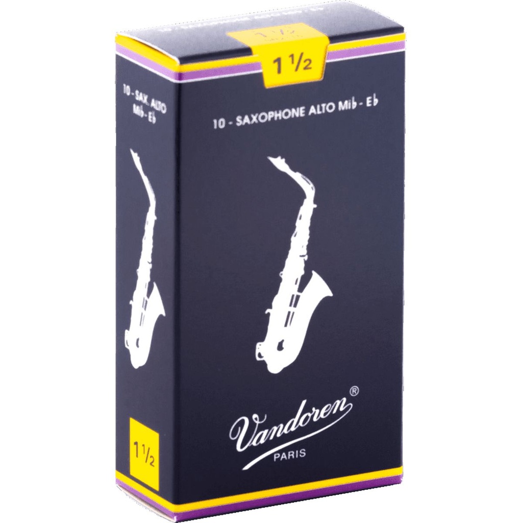Vandoren Reeds SR2115 Alto-Sax Traditional 1.5
