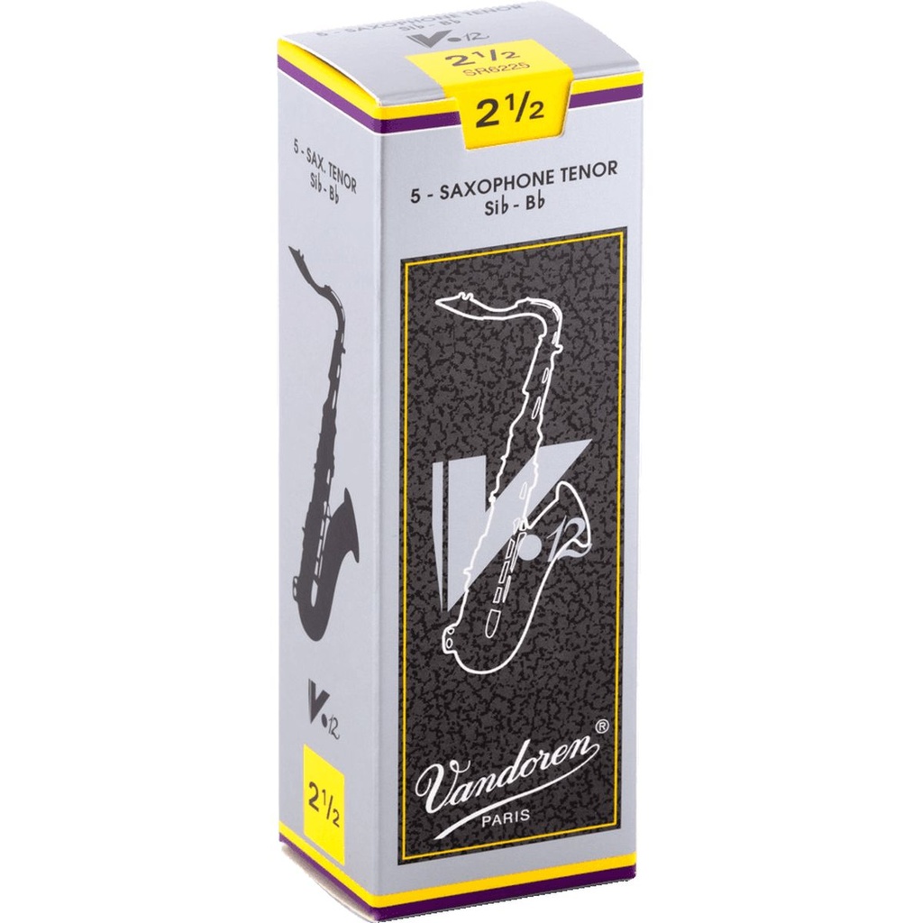 Vandoren Reeds SR6225 Tenor-Sax V12 2.5