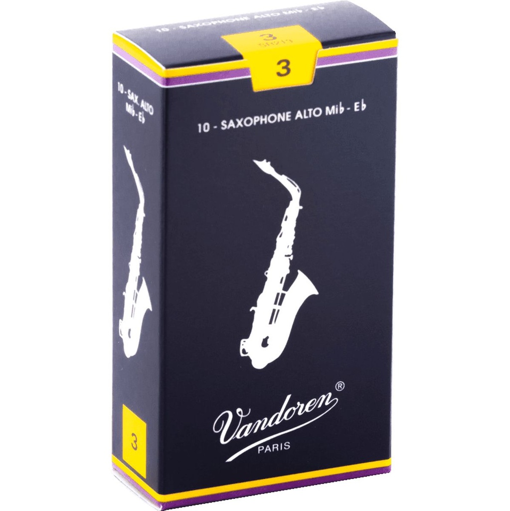 Vandoren Reeds SR213 Alto-Sax Traditional 3