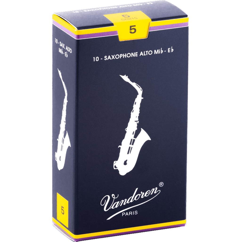 Vandoren Reeds SR215 Alto-Sax Traditional 5