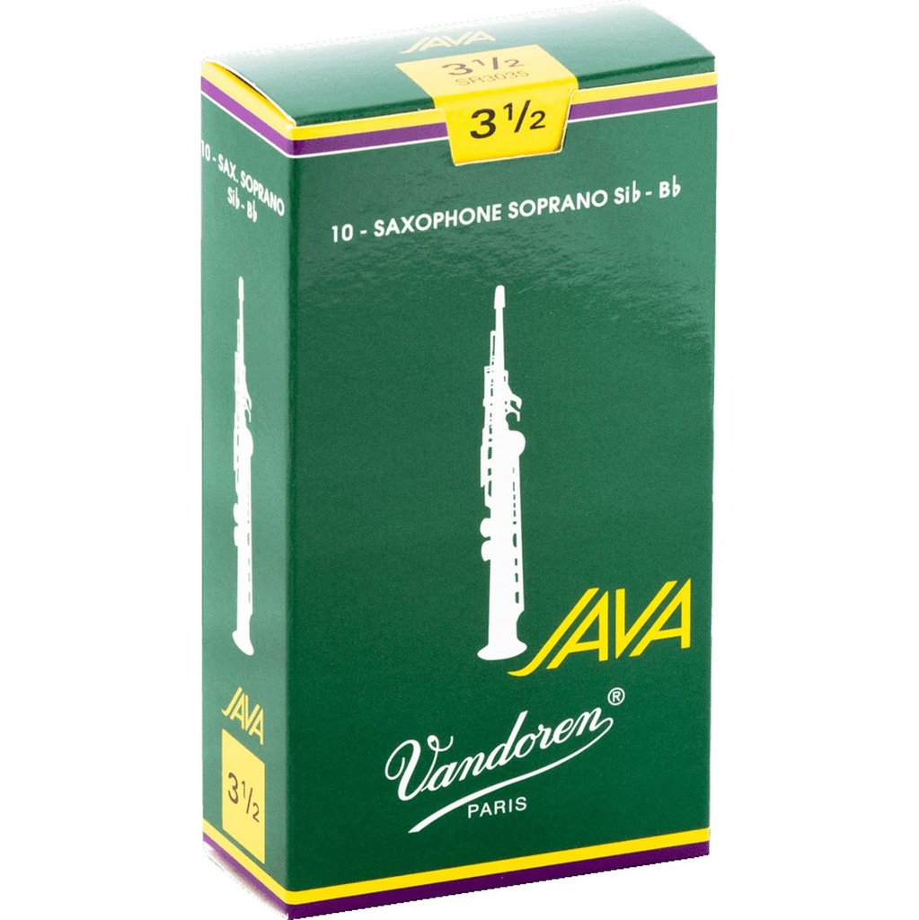 Vandoren Reeds SR3035 Soprano-Sax Java 3.5
