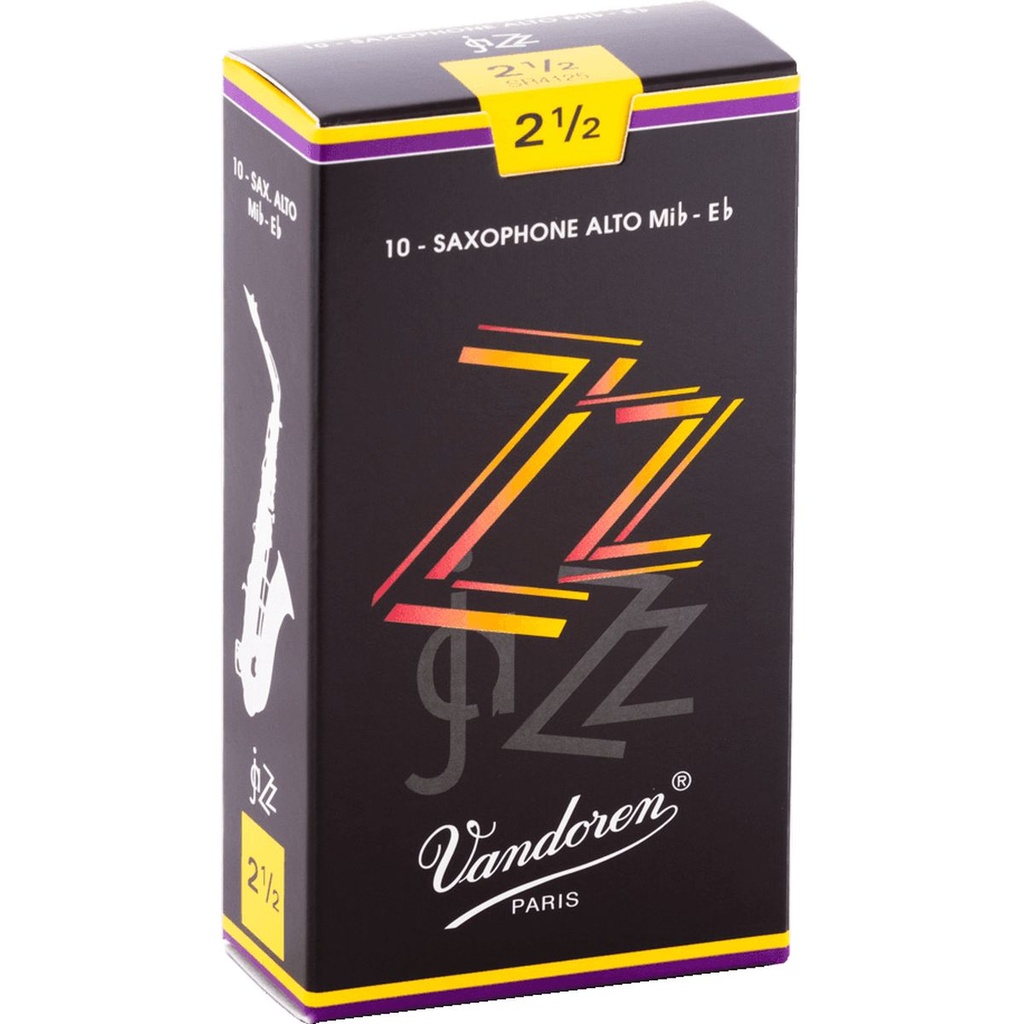 Vandoren Reeds SR4125 Alto-Sax ZZ 2.5