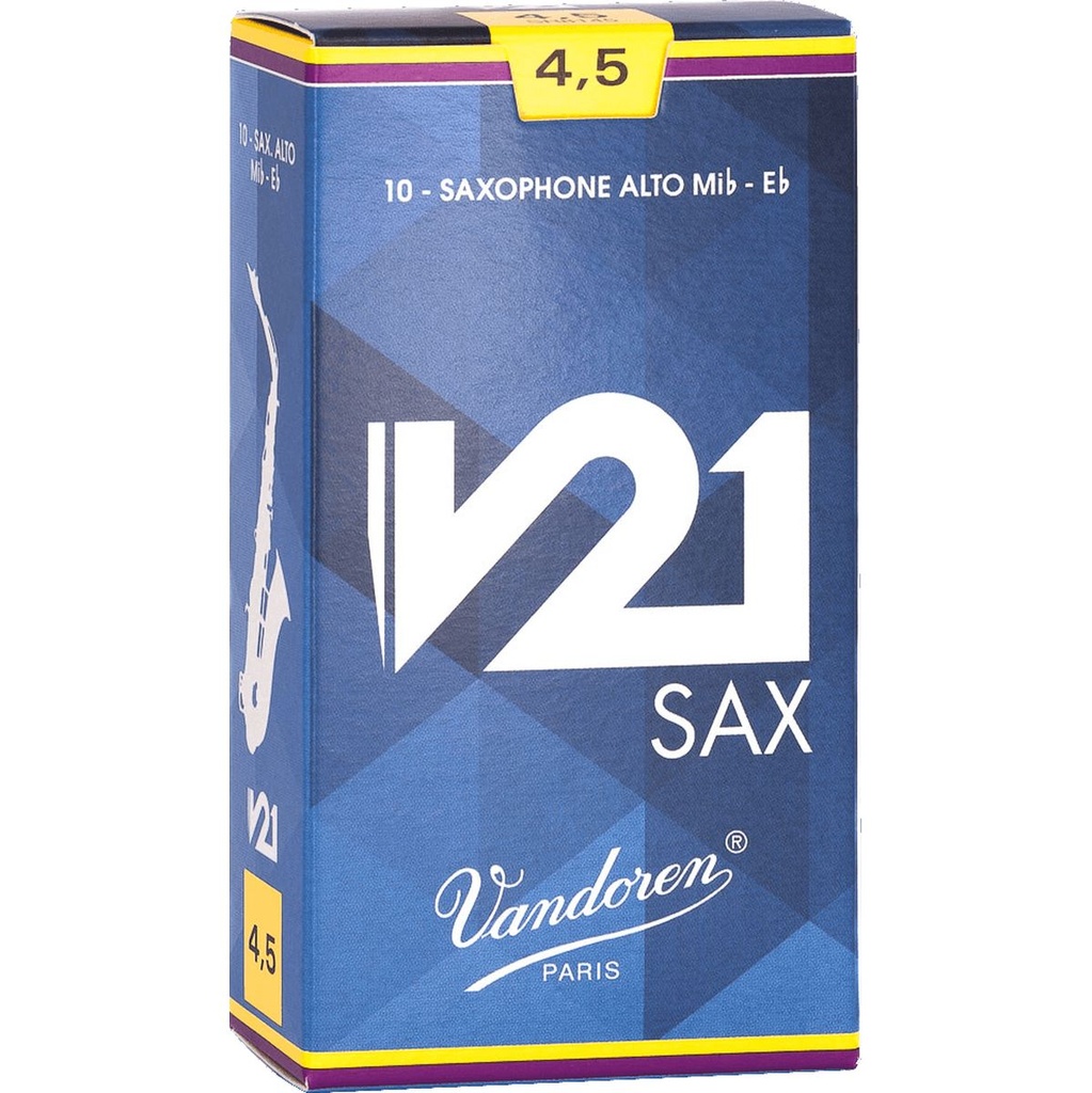 Vandoren Reeds SR8145 Alto-Sax V21 4.5