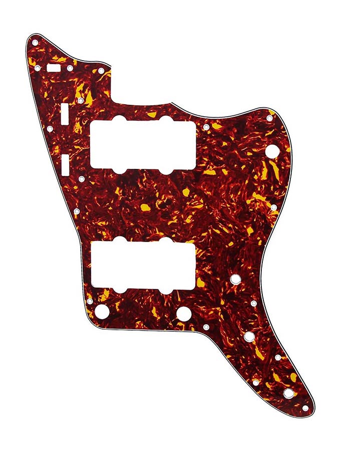 Allparts PG0582044 Pickguard For Jazzmaster Red Tortoise