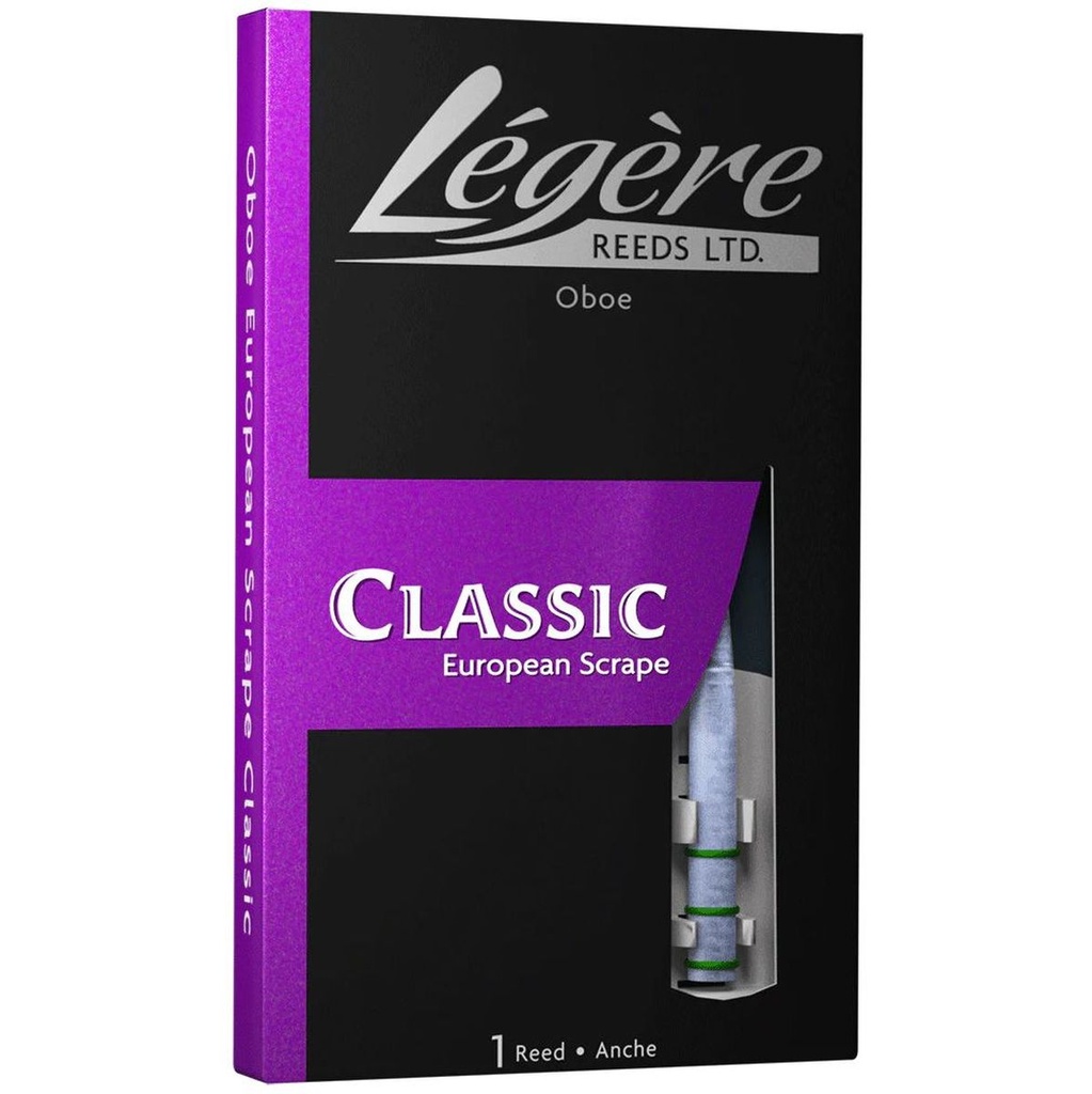 Légère Oboe Reed Classic European Scrape Medium