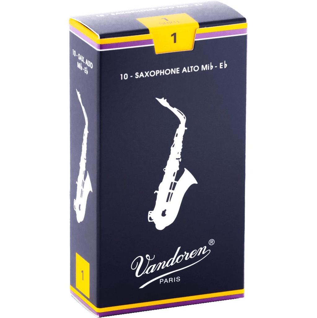 Vandoren Reeds SR211 Alto-Sax Traditional 1