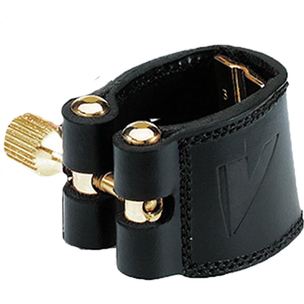 Vandoren Lig & Cap LC26P Sop-Sax Leather Pl.cap