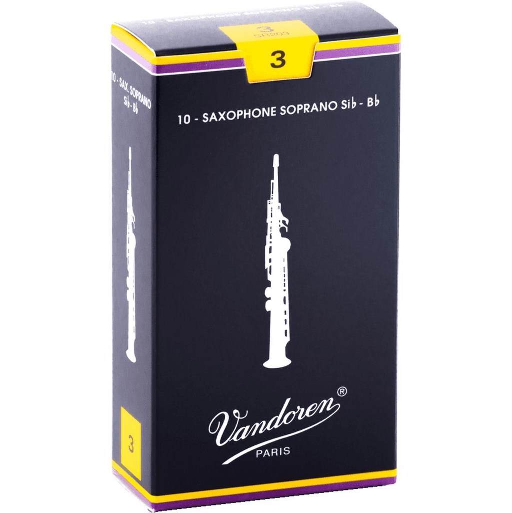 Vandoren Reeds SR203 Soprano-Sax Traditional 3