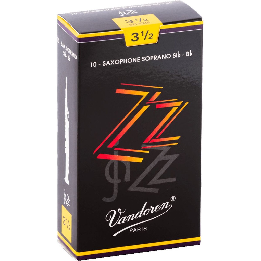 Vandoren Reeds SR4035 Soprano-Sax ZZ 3.5