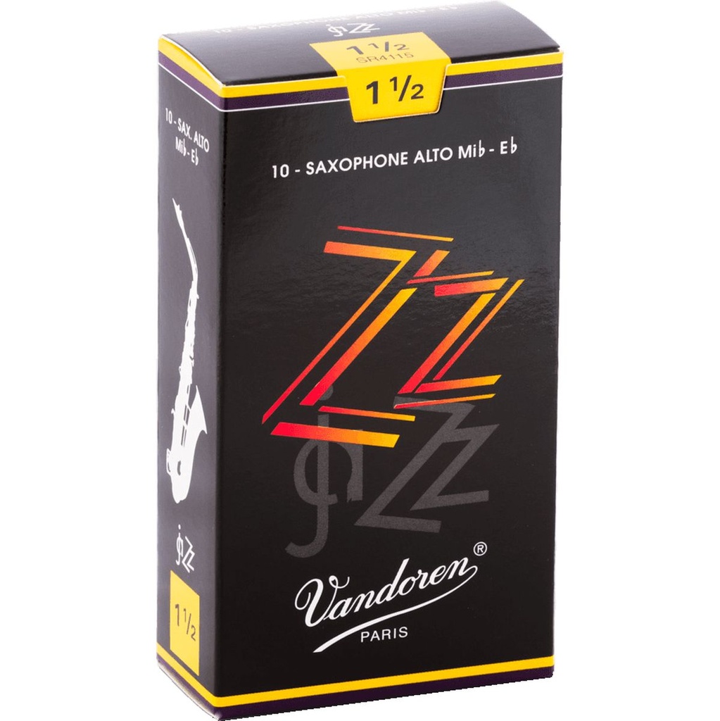 Vandoren Reeds SR4115 Alto-Sax ZZ 1.5