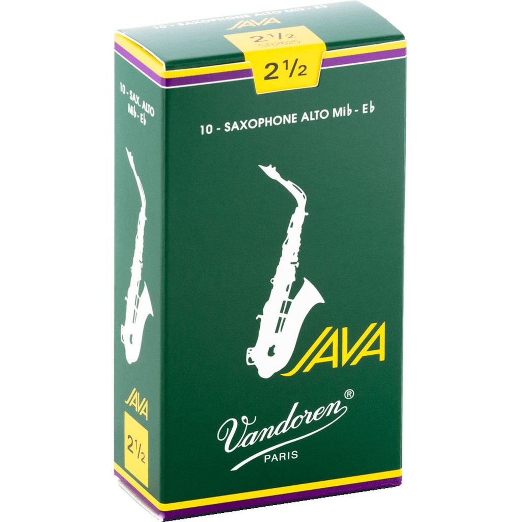 Vandoren Reeds SR2625 Alto-Sax Java 2.5