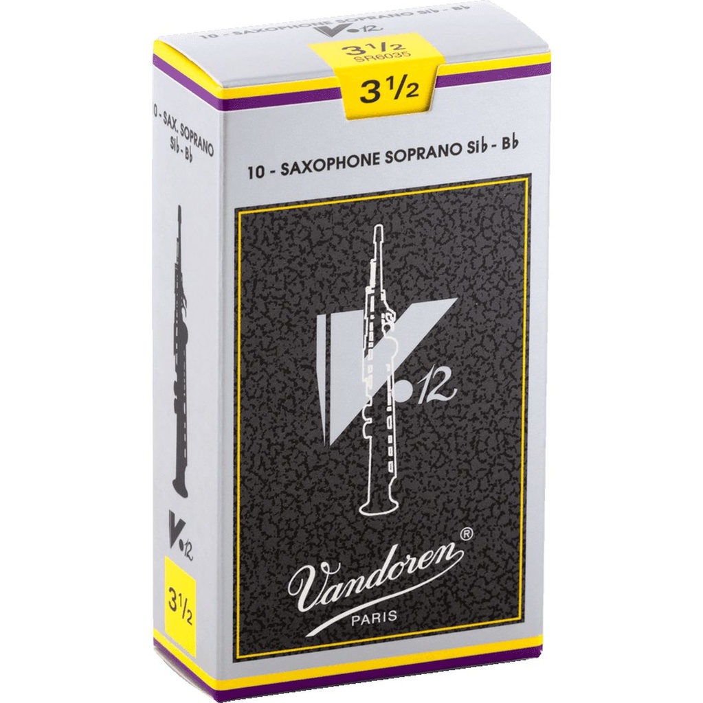 Vandoren Reeds SR6035 Soprano-Sax V12 3.5