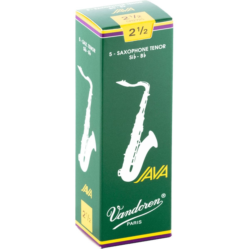 Vandoren Reeds SR2725 Tenor-Sax Java 2.5