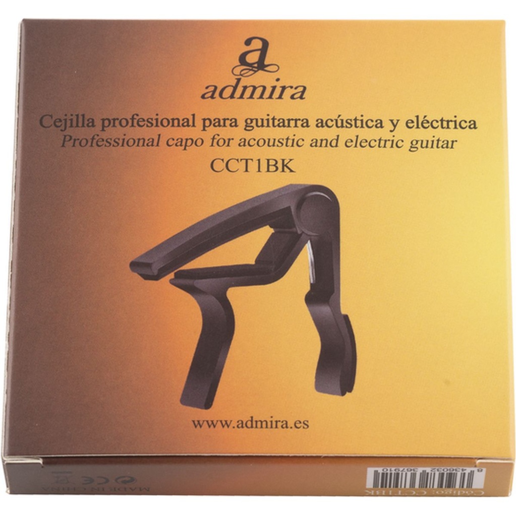 Admira Capo Electric/Acústica Acabado Black