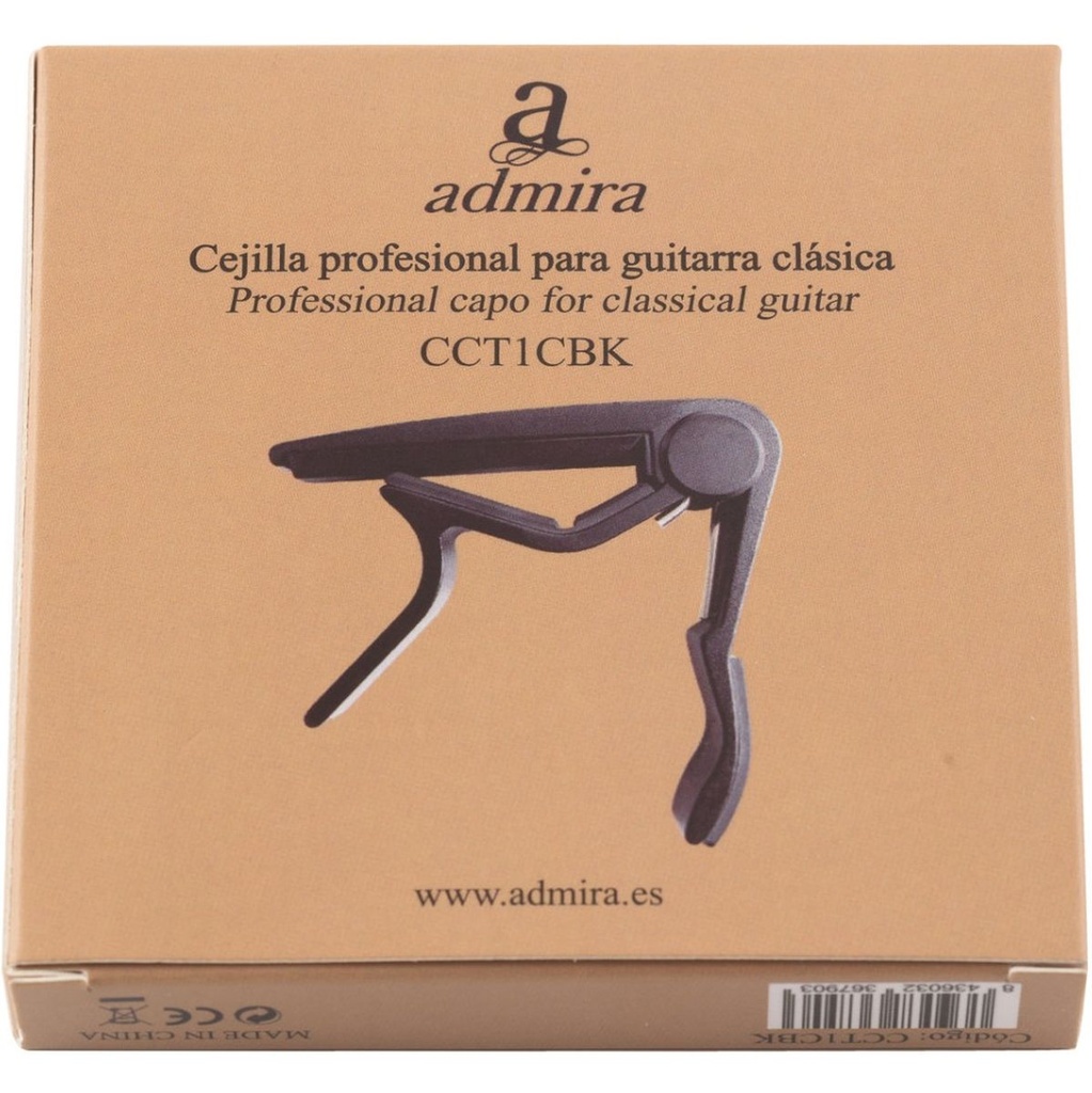 Admira Capo For Classical Black CCT1CBK