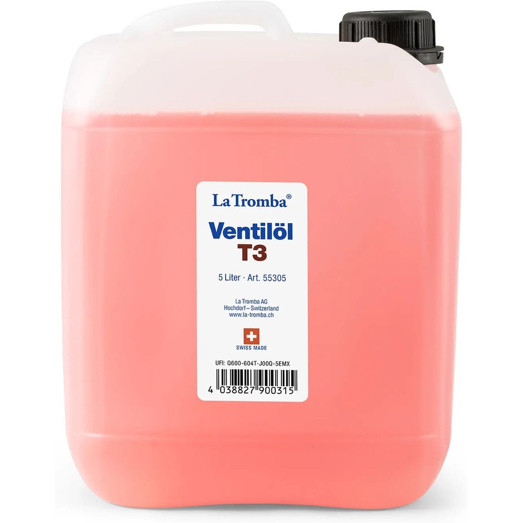 La Tromba Valve Oil T3 5Ltr