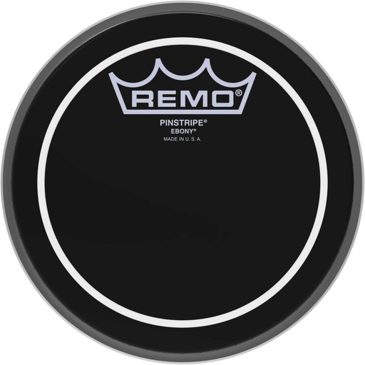 [ES-0613-PS] Remo Ebony Pinstripe 13" ES-0613-PS
