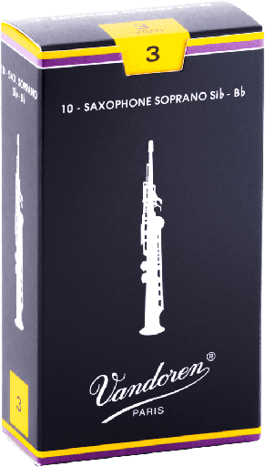 [SR203] Vandoren Sax Soprano Si b N°3