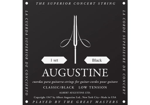 Augustine Black Classic Low Tension