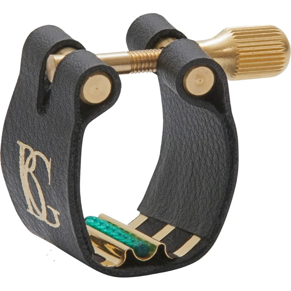 [L14SR] BG L14SR Rietbinder Sopraan Saxofoon Super Revelation Verguld (Ligature)
