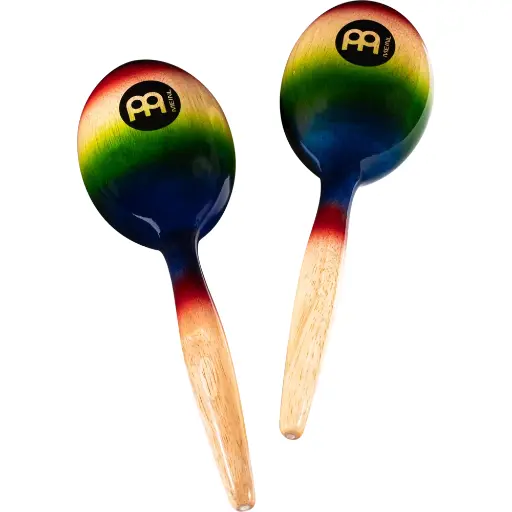 [MWM1MC] Meinl MWM1MC Wood Oval Multi Colour Maracas