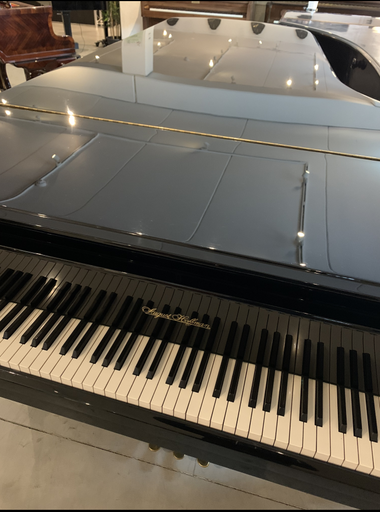 [AHV275ZH] August Hoffman AHV275ZH Concert Vleugel 275cm Zwart Hoogglans