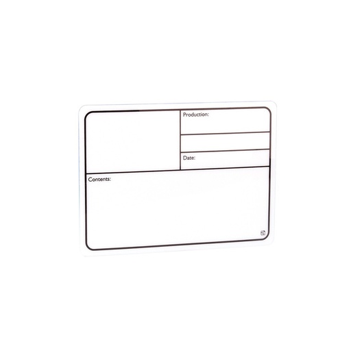 [4049521018442] Adam Hall 88001 Tour Label Plastic 177x127mm