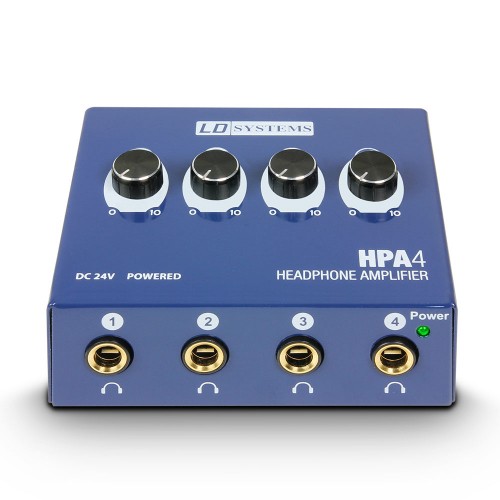 [4049521115523] LD-Systems HPA4 4-kanaals Headphone Amplifier