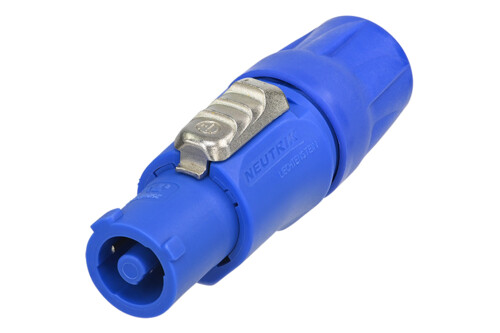 [7613187002298] NEUTRIK NAC3FCA PowerCon Plug blue