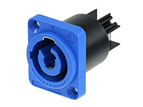 [8717748340467] Neutrik NAC3MPA-1 PowerCON Socket blue