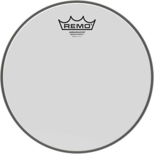 [BA-0213-00] Remo Ambassador Smooth White 13" BA-0213-00