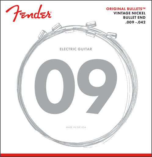[0733150403] Fender 3150L Original Bullets Pure Nickel 9-42