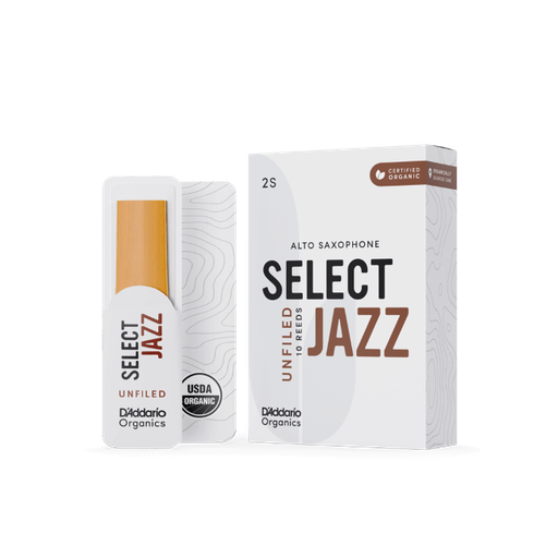 [046716588920] D'addario Select Jazz Sax Alto #3M Unfiled 