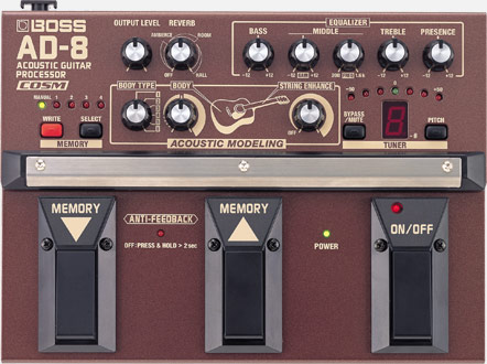 [4957054082338] Boss AD-8 Acoustic Guitar Processor