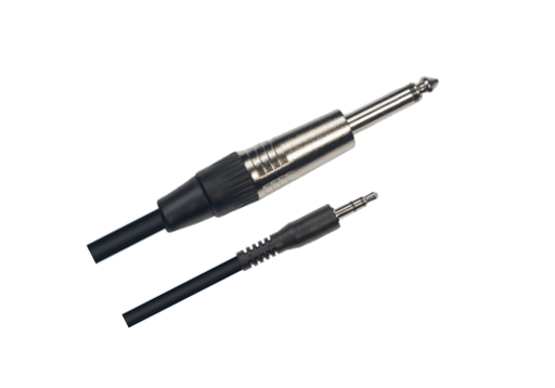 [3700166301436] Yellow Cable Jack TRS - Minijack 3m