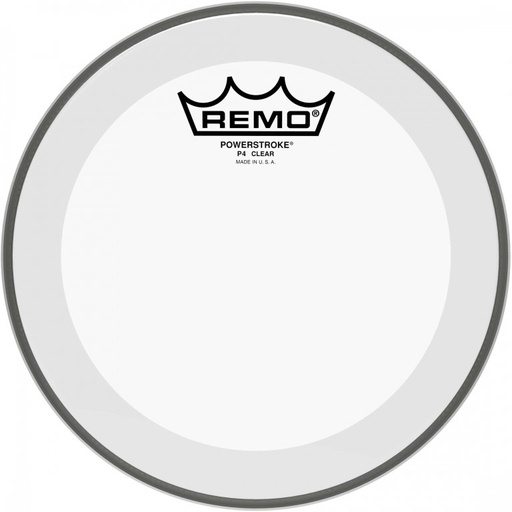 [P4-0308-BP] Remo 8" Powerstroke 4 Clear Batter P4-0308-BP